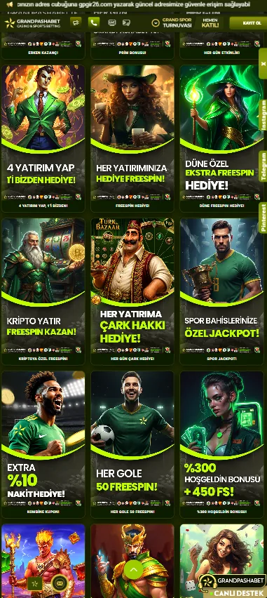 Mobil promosyon ekranı 2